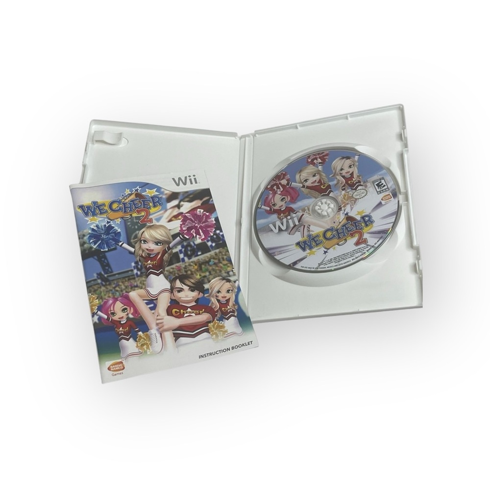 Nintendo Wii 🜸 We Cheer 2 Game 🜸 Original Case 🜸 Instruction Booklet 🜸 Test - Picture 8 of 14